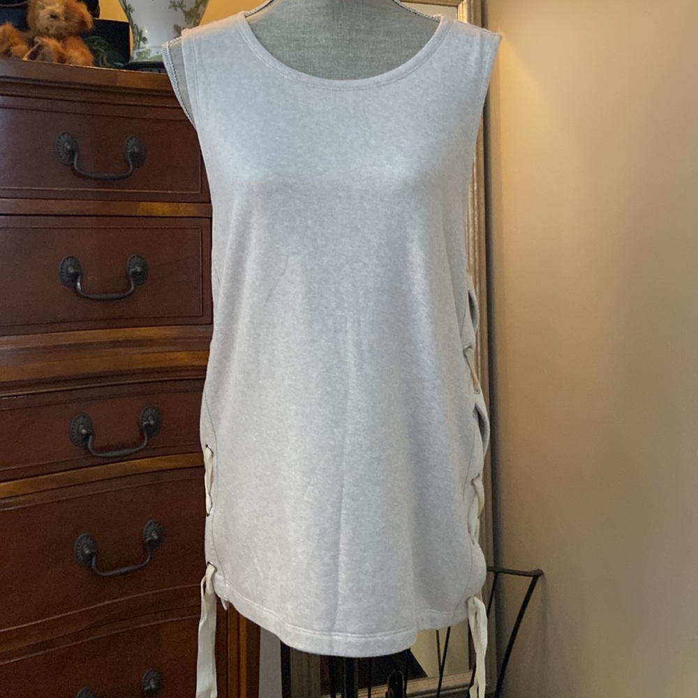 Thomas Wylde lace up sides sleeveless sweater XL - Picture 6 of 13